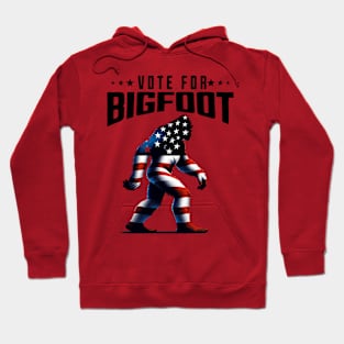 Vote For Bigfoot 2024 Hoodie